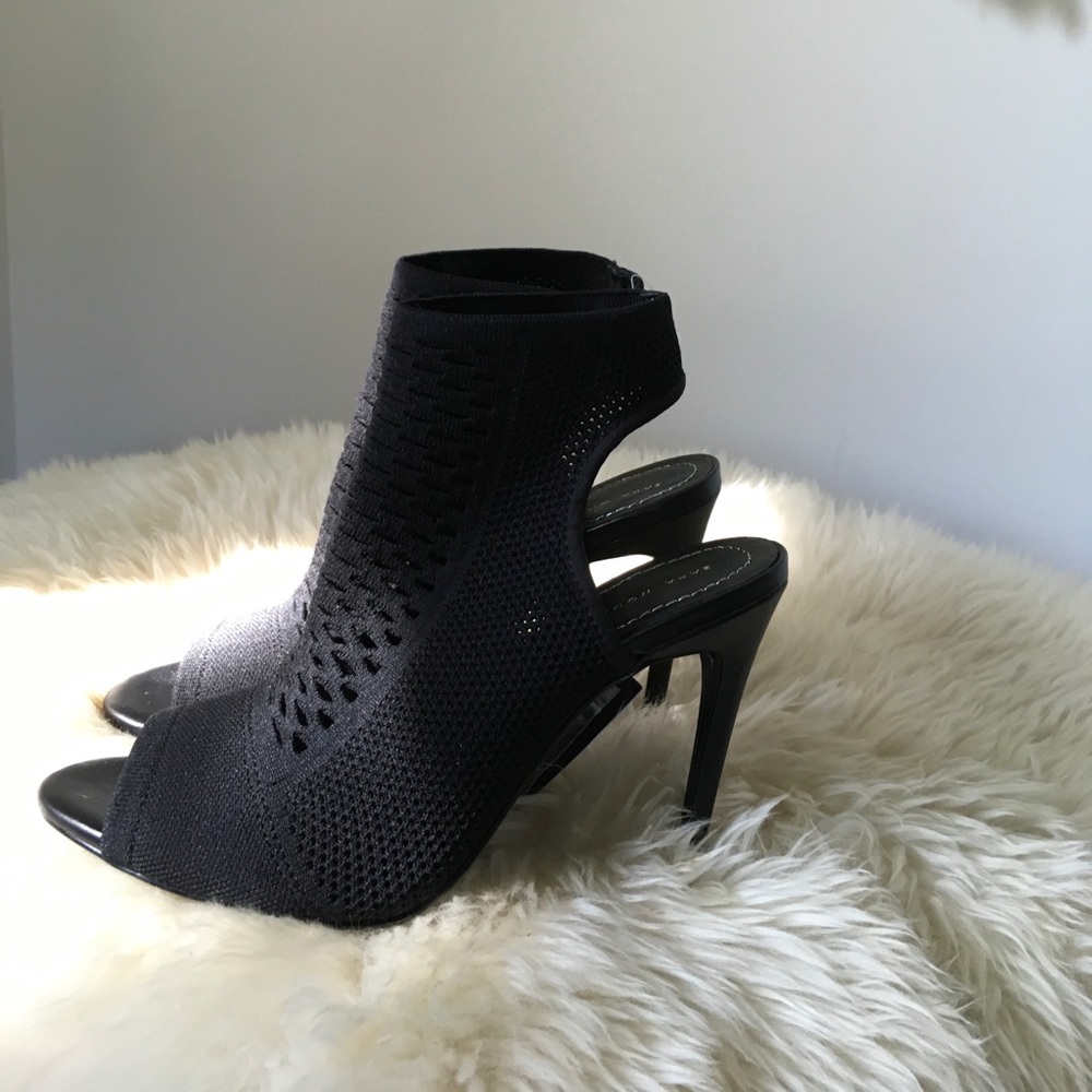 Zara open toe heels